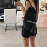 Carbon 38 brand new black nylon drawstring bag y2k beach sport bag Photo 2