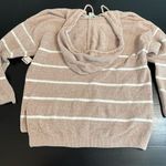 Rachel Zoe  Beige super soft hoodie sweater NWT Photo 5