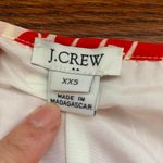 J.Crew  Red Sunburst Floral Chiffon Flutter Sleeve Ruffle Dress Photo 6