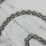 Biker Chain Purse Strap Silver Tone Replacement Handbag Crossbody 43" ✨ Photo 8