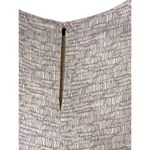 Prologue  Boat Neck Midi Dress L Large Yellow Gray‎ Print Front Slits Sleeveless Photo 4