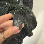 Dressbarn Collection Y2k Sequin Top Size Small Swifty Mock Neck Sparkly Party‎ Gray Photo 4