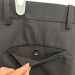 Theory  Black Flat Front Corporate Ankle Mid Rise Dress Pants Workwear Size 29 Photo 4