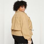 Universal Standard Leonard Cropped Trench Coat Photo 1