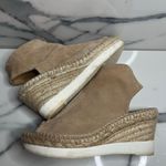 Kanna Wmns Tan Leather Boho Festival Wedge Espadrille Emily Sandal Sz 38 Sz 7.5 Photo 5