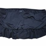 a.n.a  size 8 black ruffle summer bikini bottoms Photo 0