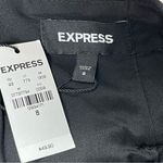 EXPRESS  tulip style mini skirt w belt black Sz 8 Photo 8