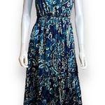 Nicole Miller  Halter Neck Midi Dress Women’s Size XS Soft and Silky! Photo 2