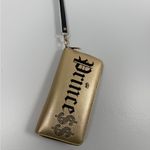 Gold Wristlet with Black Print Photo 3