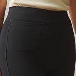 American Giant Ponte Slim Pant High Rise Size 8 Made In USA Black Photo 5