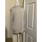 Eberjay Eberjey Womens Pajama Top Button Down Long Sleeve Lightweight Knit S P Beige Photo 2