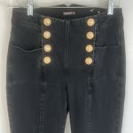 J. McLaughlin  Hastings Black Denim Sailor Jeans Photo 5