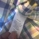 Talbots Plus Size 3X Plaid Button Down Shirt Long Sleeve Women Photo 2