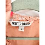 Walter Baker  Carole Empire Waist Ruffle Sleeve Hi-Low Blouse Blush white Women L Photo 5