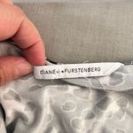 Diane Von Furstenberg  new yahzi short true wrap gray cheetah print dress Photo 8