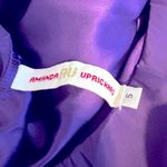 Amanda Uprichard  Purple Strapless Silk Dress Size S Photo 5