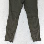Pilcro Superscript Military Green Moto Pants Women's Size 32 Skinny Stretch Photo 5