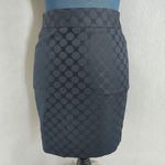 Banana Republic  Navy Circle Pencil Skirt Photo 0