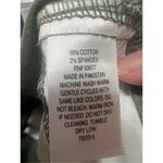 st. john's bay St. John’s Bay Mid Rise Capi Pants Sz 16 Green NWT Photo 4