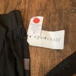 Eye Candy  Mesh Pants - Black Photo 4