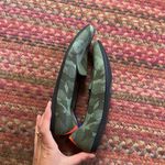 Rothy's  ARMY GREEN CAMO PRINT SLIP ON FLAT SHOES BUSINESS CASUAL Photo 2