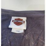 Harley Davidson  2011 Motor City #1 Graphic T-Shirt Women's Size L Charcoal Gray Photo 5