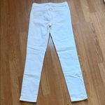 Paige  Women's Crisp White Skinny Jeans Photo 6