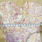 Free People NEW  ruched long sleeve Photo 9