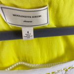 Anthropologie Moulinette Soeurs Cap Sleeve Blouse Embroidered Crochet Sz 4 Photo 4