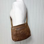 Roots  Brown leather Woven crossbody Bag‎ Photo 10