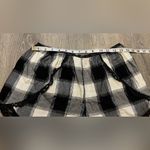 Victoria's Secret Victoria’s Secret Black White Plaid Flannel Pajama Shorts Sleepwear Size M NWT Photo 1