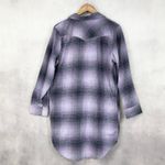 Wrangler  Womens Flannel Nightshirt M‎ Western Sleep Retro Rodeo Coastal Cowgirl Photo 5