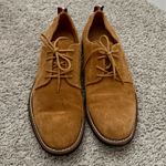 Tommy Hilfiger Men's Tan Suede Lace-Up Shoes Photo 3