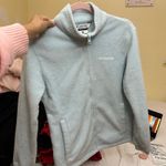 Columbia  Fleece Sweater Full Zip Size Youth 14/16 or Women’s XS Baby Blue Teal Photo 6