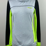 PINK - Victoria's Secret Pink‎ Victorias Secret Top S Turtleneck Pullover Active Zip Pockets Thumbholes Photo 0