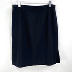 Ann Taylor 00s  Vintage Black Knee Length Pencil Skirt Photo 10