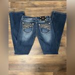 Miss Me  Y2K Dark Blue Flare Jeans Boot Cut Photo 4