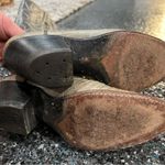 Vintage Dan Post Two Tone Gray Leather Cowboy Boots 4209 Women Size 5.5C W/ Box Photo 5