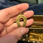 Betsey Johnson Vtg Handbag Y2K Glitter Copper Rhinestone Barrel Shoulder Bag Photo 11