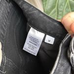 Altar'd State Altar’d State Black Button Fly High Rise Light Acid Wash Frayed Hem Denim Photo 3