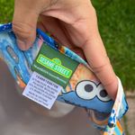 Sesame Street  Blue Cookie Monster Scrub Top Photo 4