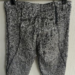 Faith Connexion Silver Brocade Crop Leggings Size 38 US 6 Photo 5