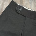 Anthropologie Cartonnier Black Pinstripe Slacks size 6 Photo 5