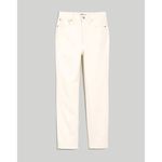 Madewell  The Perfect Vintage Jeans in Tile White 26 New Womens Denim Pants Photo 9