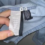 J Crew 100% Cotton Long Sleeve Button Up Shirt Womans Size 0 XS Light Blue Photo 2