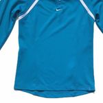 Nike Element Turquoise Quarter Zip Dri-FIt Jacket Photo 3