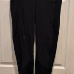 The North Face  Womens Hybrid Black Leggings Pants Size L Athletic Workout Yoga Photo 0
