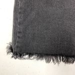 Madewell  Rigid Denim A-Line Mini Skirt Cutout Edition Lunar Wash Black Size 31 Photo 7