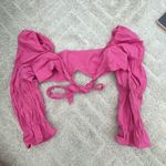 SheIn Cropped Blouse Photo 2