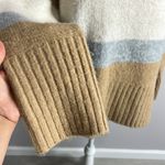 Topshop • stripe color block fuzzy knit oversized sweater Photo 44